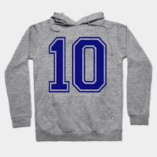 Blue 10 Hoodie